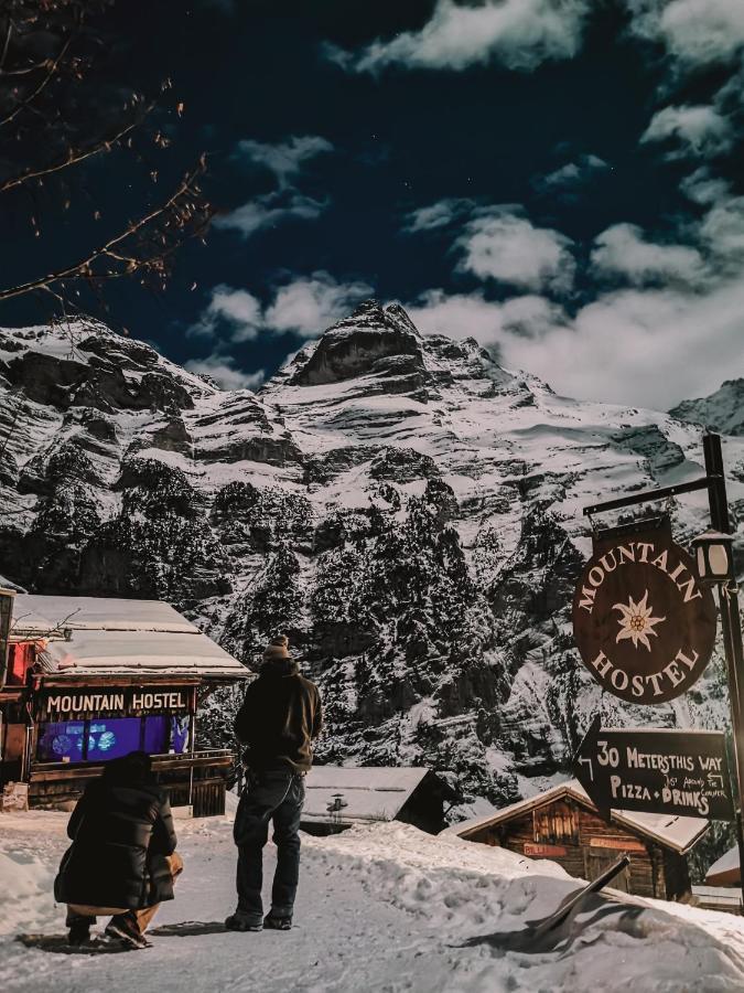 Mountain Hostel Gimmelwald Wengen Luaran gambar